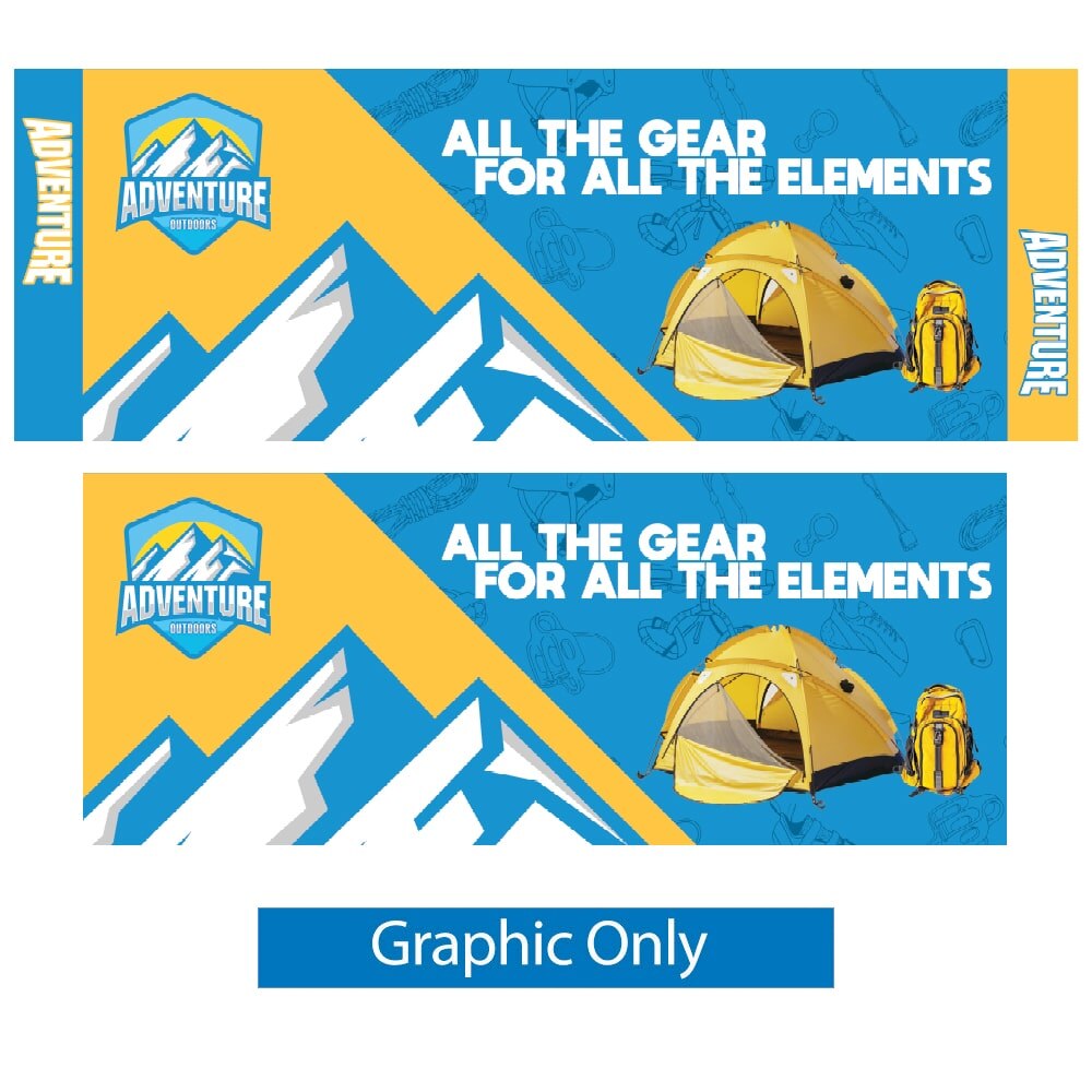 20ft Wallbox — Double Sided Graphic Only / 10 ft